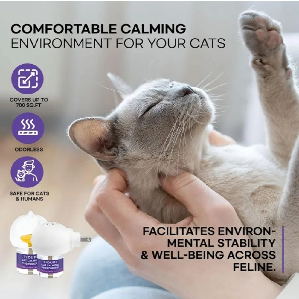 New Cat Calming Premiun Diffuser Relaxing Stress & Anxiety Relief for Cat